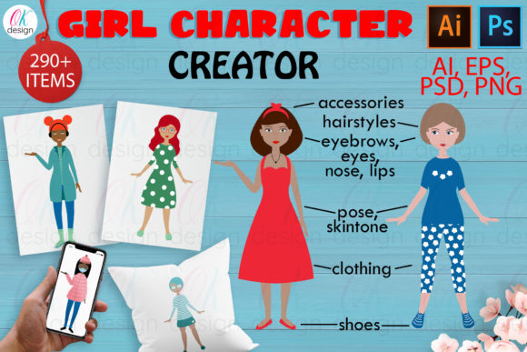 Download Girl Character CREATOR - Premium Resources